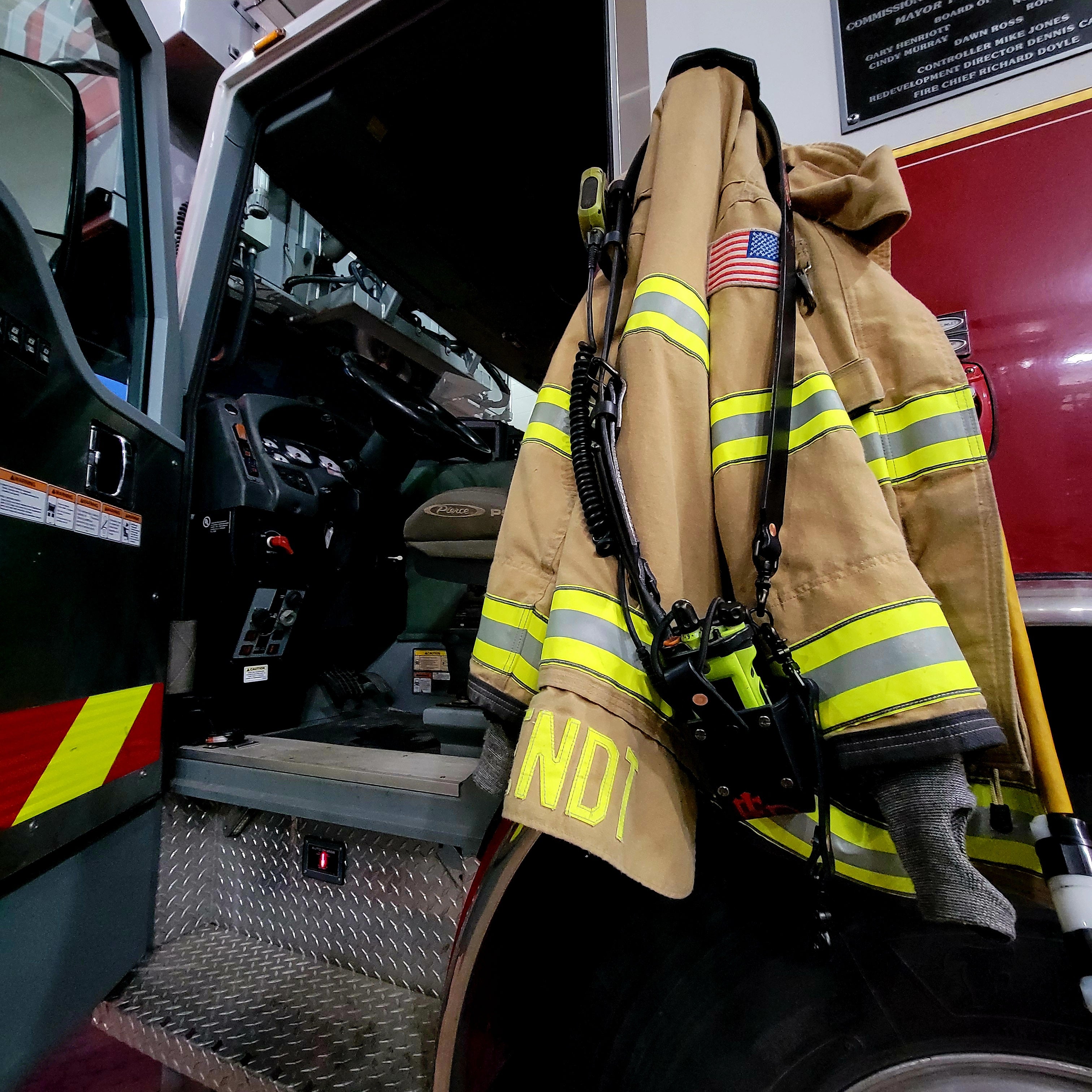 Firefighter Radio Strap